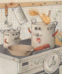 Auf dem Küchenherd, 2003 von Kestutis Kasparavicius